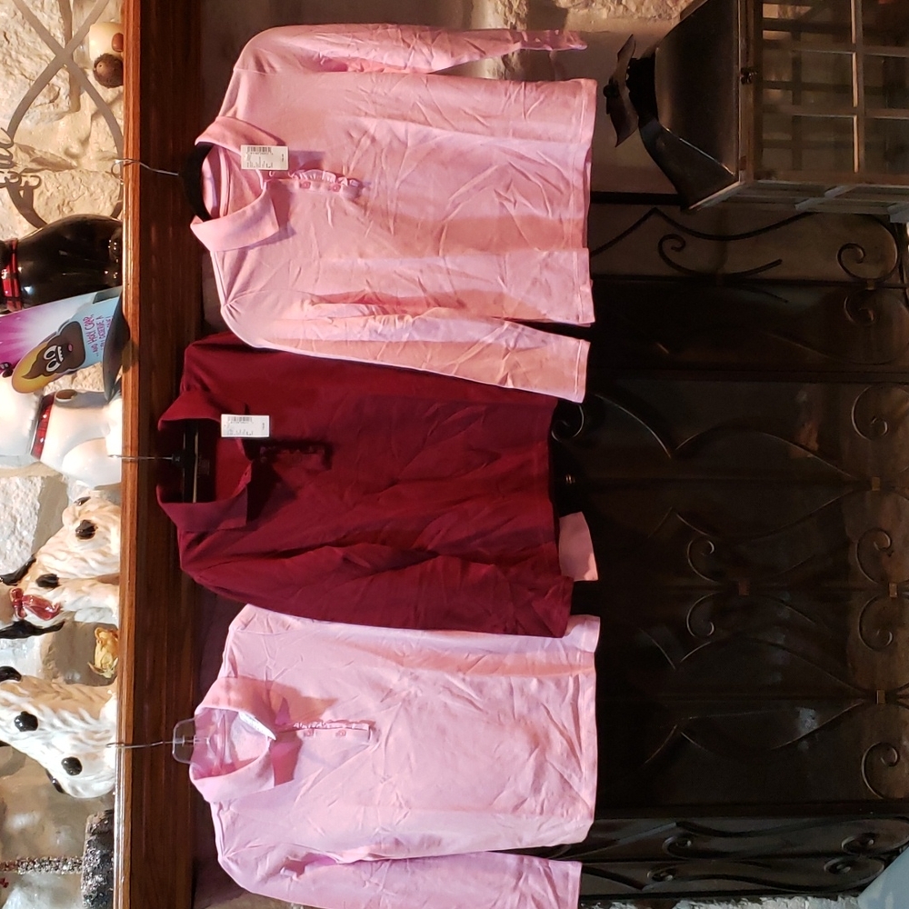 Girls NWT'S 3pc Children's Place uniform tops L/10-12
